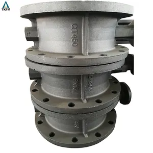 Investition ggg40 a494 cy40 hydraulische Tor kugel Kugel Absperr klappe Körper Gussteile