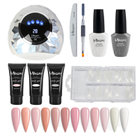 Vernis à ongles Gel UV manucure, couche de finition, base, art, peinture, extension, fourniture de Salon, kit d'outils complet