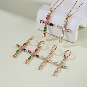 Bijouterie Joyeria Bisuterias Oro, оптовая продажа, модные серьги для женщин, ювелирные изделия, серьги и ожерелья, наборы - Product Image 1