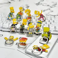 Handphone Accessoires Lui Mobiele Telefoon Houder Unieke Cartoon Leuke The Simpsons Sup Ontwerp Acryl Telefoon En Tafel Stand Herbruikbare