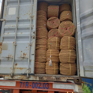 Wholesale High Quality Natural Coconut Coir <b>Rope</b> Twisted Fiber <b>Rope</b> for Mat Weaving Agriculture 14-16mm Customizable <b>Thickness</b> - Product Image 6
