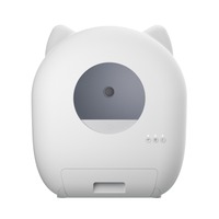 Litière pour chat autonettoyante à faible taux de défaillance, élimination puissante des odeurs, avec application Tuya, directement de l'usine