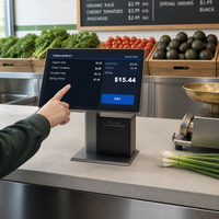 Terminal POS Desktop Layar Pelanggan Kafe Bar Restoran Toko Ritel Supermarket Kasir Meja Kasir