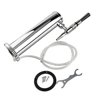 SS Nitro Cold Brew Coffee One Tap Distributeur de tour de bière 3 "Diamètre Colonne de bière Homebrew Bar Accessoires