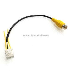 Lecteur de cordon d'alimentation universel et Audio de voiture, connecteur de fil à entrée inversée, accessoires GPS HD, multimédia, bluetooth, Radio, 10 pièces - Product Image 4