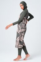 Burkini musulman modeste 2026 pour femme, tenue de bain islamique arabe, maillot de bain de plage musulman