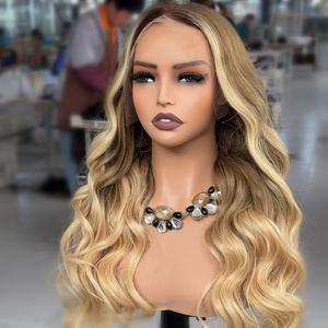 Parrucca Starose 13x6 con Frontale in Pizzo, 100% Capelli Umani, Densità 220%, <span class=keywords><strong>Foto</strong></span> e Video Reali, Morbida e Traspirante, Uso Medico - Product Image 2