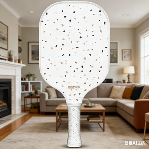 Nouvelle pagaie de pickleball 2026, approuvée USAPA, épaisseur 16 mm, série Infinity, en fibre de carbone T700/T800, sans bordure, avec noyau en nid d'abeille - Product Image 1