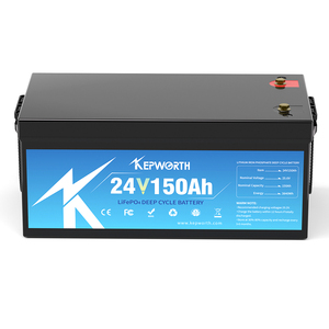 Kepworth US EU Stock <b>24v</b> 100Ah 150Ah 200Ah 300Ah Lithium Iron Phosphate Solar <b>Battery</b> for Golf Cart 25.6V 300Ah - Product Image 1