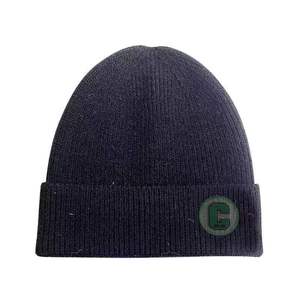 Unisex Knitted Beanie <b>Hat</b> 100% Acrylic <b>Winter</b> Warm Fashion Letter Logo Melon Shape For Men Women Children - Product Image 4