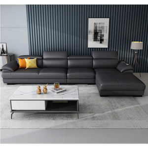 Juego <span class=keywords><strong>de</strong></span> Sofás Seccionales Multifuncionales Cuadrados <span class=keywords><strong>de</strong></span> Cuero PU <span class=keywords><strong>con</strong></span> Relleno <span class=keywords><strong>de</strong></span> Esponja, Diseño Moderno para Muebles <span class=keywords><strong>de</strong></span> Sala <span class=keywords><strong>de</strong></span> Estar <span class=keywords><strong>de</strong></span> Hotel y Villa - Product Image 2