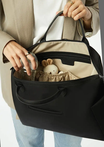 <span class=keywords><strong>Sac</strong></span> à langer en cuir portable de qualité supérieure sur mesure pour bébés <span class=keywords><strong>sac</strong></span> à langer de grande capacité avec logo <span class=keywords><strong>personnalisé</strong></span> étanche - Product Image 5