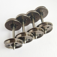 Roues de train miniature à l'échelle HO personnalisées en usine - Acier inoxydable usiné CNC avec électroérosion à fil