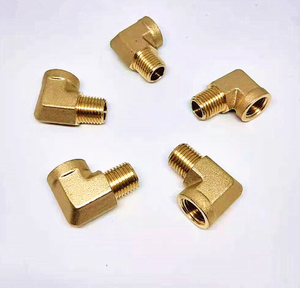 Codo hexagonal macho x hembra de 1/4 NPT, codo roscado de latón macizo <span class=keywords><strong>HITEK</strong></span> HI-116 - Product Image 5