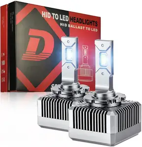 Kit de conversión de faros LED para coche, bombillas CANBUS sin errores, 2022 w, blanco, D1S, D1R, novedad de 200