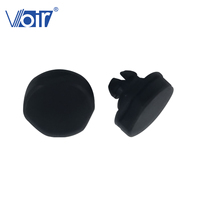Voir e-PTFE Snap-in Rond Noir Plastique IP67 IP69K Étanche Pressing Air Vent Plug Balance Pressure Valves