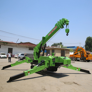 عالية الجودة 3 طن 5 طن شركات البناء تلسكوبي رفع رافعة العنكبوت الكهربائية - Product Image 4