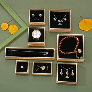 Boîte à bijoux en papier de style chinois avec motif de fleurs de prunier et de grues, design de luxe tendance, plusieurs spécifications - Product Image 2
