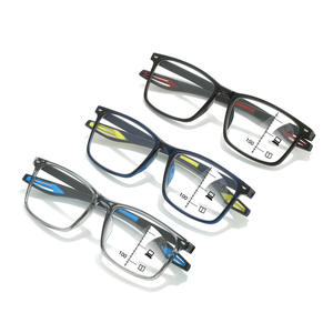 Lunettes de <span class=keywords><strong>presbytie</strong></span> multifocales progressives Anti-lumière bleue lentilles photochromiques cadre mince PC fabricants de gros directs - Product Image 1