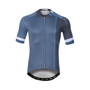 Maillot de cyclisme unisexe grande taille, imprimé intégral, anti-UV, ultra-léger, en maille respirante, avec logo personnalisé, manches courtes, pour l'été et les activités de plein air - Product Image 2