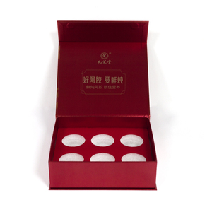 Boîte cadeau <span class=keywords><strong>de</strong></span> luxe bordeaux à couvercle magnétique, vente en gros, emballage rigide <span class=keywords><strong>personnalisé</strong></span> en cuir <span class=keywords><strong>de</strong></span> âne et pour produits <span class=keywords><strong>de</strong></span> <span class=keywords><strong>santé</strong></span> - Product Image 5