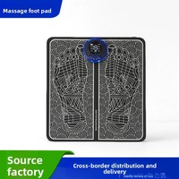 Stimulateur de pieds rechargeable avec télécommande et écran LCD