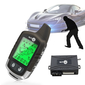 Nouveau démarrage automatique du moteur à distance avec verrouillage central de la porte système d'alarme de voiture bidirectionnel avec télécommande lcd anti-thef - Product Image 2