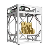 Imprimante 3D industrielle intelligente à granulés AI, machine d'impression FGF grand format avec nivellement automatique pour modèles de sculpture