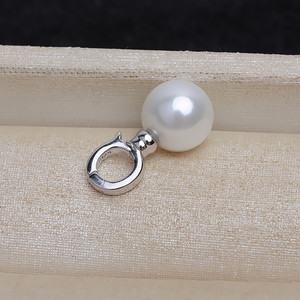 Pendentif boucle de carte en argent S925 pour femme, bijoux faits main avec plateau vide pour perles, accessoires 4370 - Product Image 2