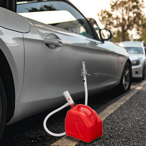 Pompe de transfert de carburant portable avec tuyau de 51 pouces - Pompe à carburant à haut débit alimentée par batterie, pompe à siphon universelle pour essence, carburant, eau - Product Image 6