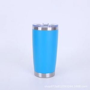 Gobelet isotherme 30 oz au design simple et minimaliste, couleur unie mate, en acier inoxydable, pour voiture - Product Image 1