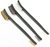 YouQi Mini brosse métallique nettoyage scories de soudage et rouille brosse pratique en acier Nylon laiton pour nettoyer les buses d'imprimante 3D