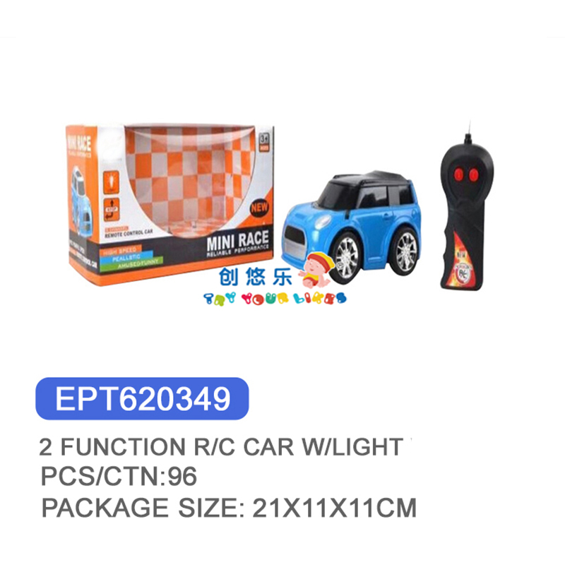 EPT620349-2CH Mini Auto RC in stile Q con Luci 3D (96 pezzi/scatola)