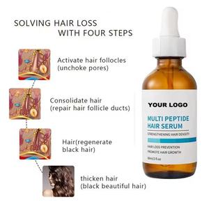 Sérum Capillaire Végétalien Bio aux Peptides pour la Croissance des <span class=keywords><strong>Cheveux</strong></span>, Traitement Anti-Chute, Nourrissant Rapide, Prévention des Dommages, Soin Naturel Contre la Chute des <span class=keywords><strong>Cheveux</strong></span> - Product Image 3