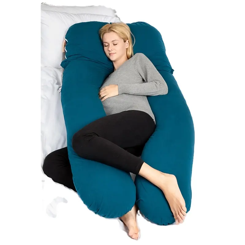Top U Shape Maternity Pillow Full Body Pregnancy Pillow For Back Pain