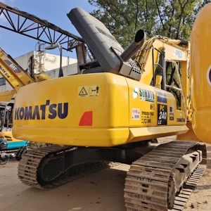 รถขุดตีนตะขาบมือสอง Komatsu PC240-8 ของแท้จากญี่ปุ่น ราคาถูก พร้อมมอเตอร์ เครื่องยนต์ เกียร์ ปั๊มเกียร์ และลูกปืน - Product Image 2