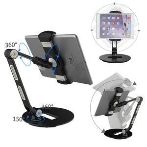 Soporte de cuello de cisne Digital para tableta y <span class=keywords><strong>pc</strong></span>, base de suelo ajustable para iPad 2/3 - Product Image 4