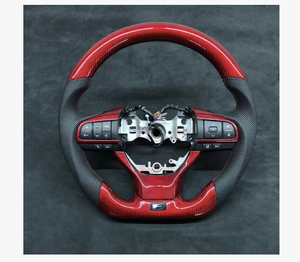 Volante de Cuero y Fibra de Carbono Personalizado de Alta Calidad para <span class=keywords><strong>Lexus</strong></span> GS300 GS430 GS350 GS400 Toyota Aristo 2000-2005 - Product Image 4