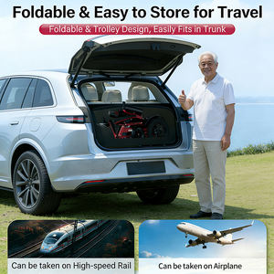 <span class=keywords><strong>Silla</strong></span> de Ruedas Eléctrica Plegable y <span class=keywords><strong>Compacta</strong></span> para Personas Mayores con Asiento Confortable, Motor Dual y Batería de Larga Duración - Product Image 5