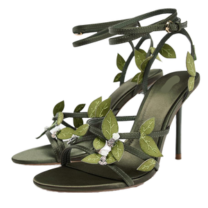 Spring/Winter All New Fashion Trend Flower Women's Outdoor High Top Slippers Sexy <b>Bow</b> Ultra High Thin Heel <b>Sandals</b> Rubber - Product Image 1