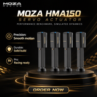 Système de mouvement haptique MOZA HMA150, 4 actionneurs servo, plateforme de simulation de course 3DOF G Force