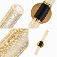 Applique Murale LED Moderne de Luxe en Fer pour Villa, Suite Principale, Hôtel de Charme, Escalier, Hall d'Entrée, Couloir, Coin Lecture - Vente Directe Usine OEM