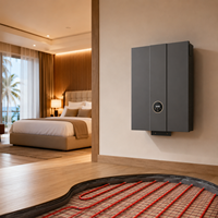 Chaudière électrique 380V 48kW 68kW à projets clés en main pour chauffage central par radiateurs au sol, extension de bâtiment, système CVC, eau chaude instantanée