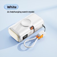 Batteries externes portables en gros pour montres, chargeurs sans fil, mini-câbles intégrés, alimentation mobile, charge rapide 22,5 W Type-C