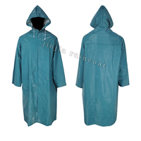 Manteau de pluie imperméable long en PVC jaune de haute qualité pour adultes, poncho, veste de pluie, vêtements de pluie