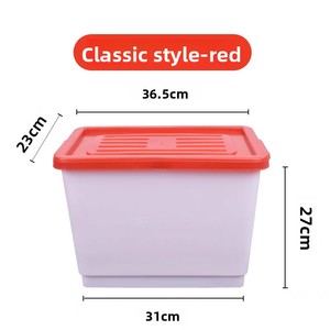 Nuovo Serbatoio d'Acqua in Plastica Rinforzato a Pressione Ridotta, Contenitore Automatico per Allevamento di Pollame, Conigli, Volpi, Quaglie, <span class=keywords><strong>Pernici</strong></span>, Bianco Rosso - Product Image 2