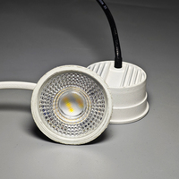 Spot en plastique pour PC Cob 5w 7w Downlight Mr16 Gu10 Frame