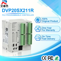 Baru Asli DVP20SX211R PLC Programmable Controller DVP20SX211T DVP20SX211S 20 titik IO 24VDC Modul CPU Host