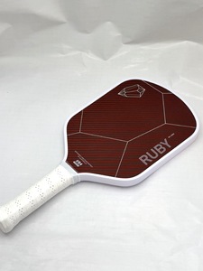Rekabet seviyesi 16mm siyah elmas termoform Kevlar Pickleball <span class=keywords><strong>Paddle</strong></span> siyah kırmızı Kevlar <span class=keywords><strong>Paddle</strong></span> Pickleball ekipmanları için - Product Image 4