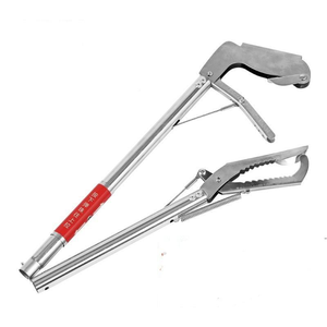Pinza Plegable Profesional para Reptiles y Serpientes, Gancho de Acero Inoxidable con Mandíbula Ancha, Herramienta de Manipulación para la Temporada de Primavera - Product Image 2